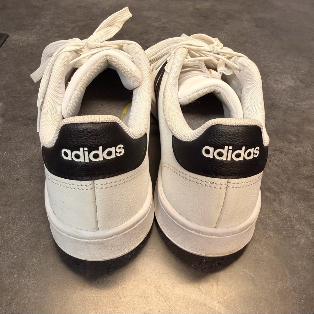 adidas Grand Court sneakers white and black size 8 - Picture 4 of 5